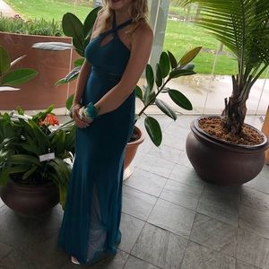 Teal Prom Dress (Long)